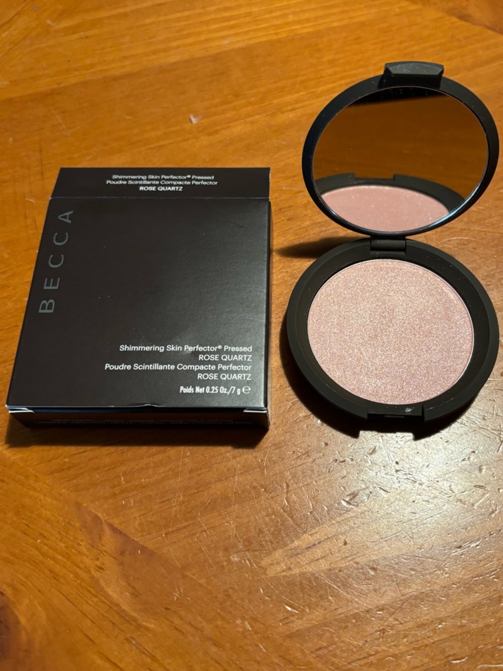 BECCA Shimmering Skin Pressed Powder Rose Quartz - Picture 5 of 16